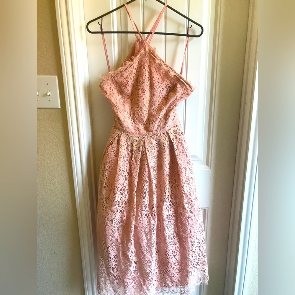 ASOS petite lace dress
